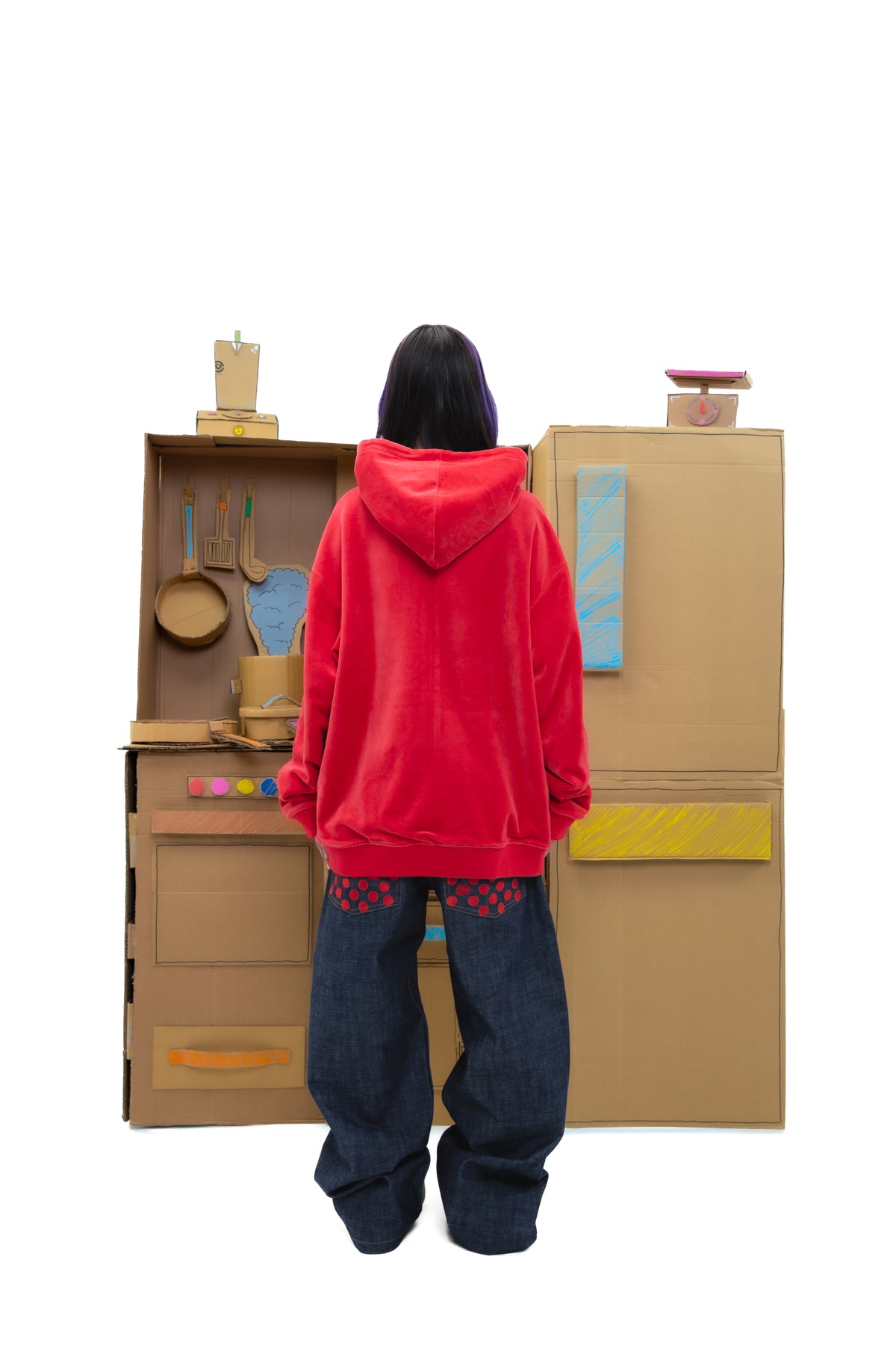 Reversible Goleador Zip Hoodie - Green/Red