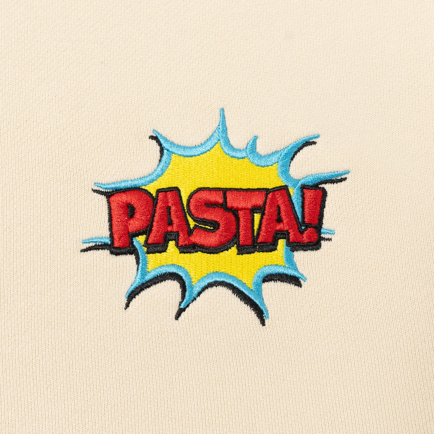 Reversible Comics Zip Hoodie - Cream