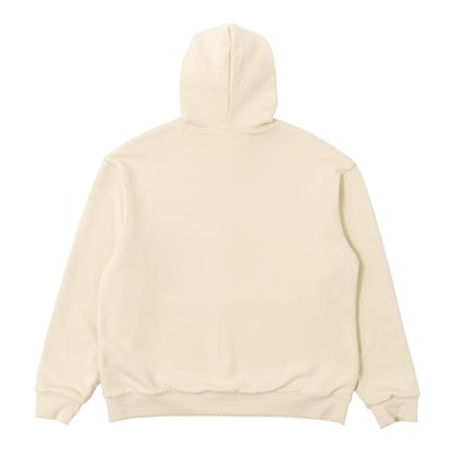 Reversible Comics Zip Hoodie - Cream