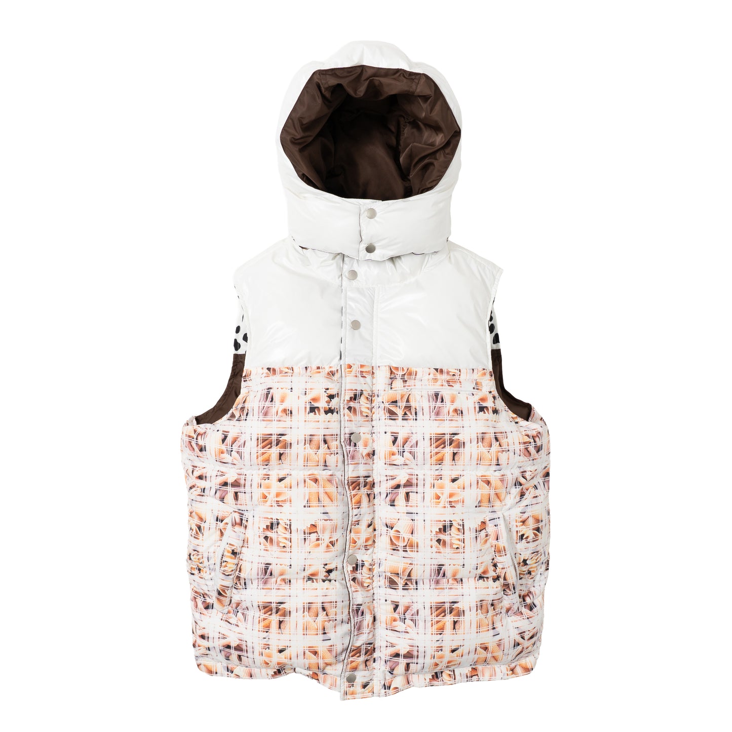 Reversible Pasta Puffer Vest