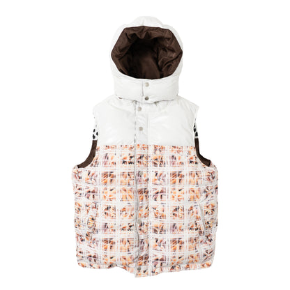Reversible Pasta Puffer Vest