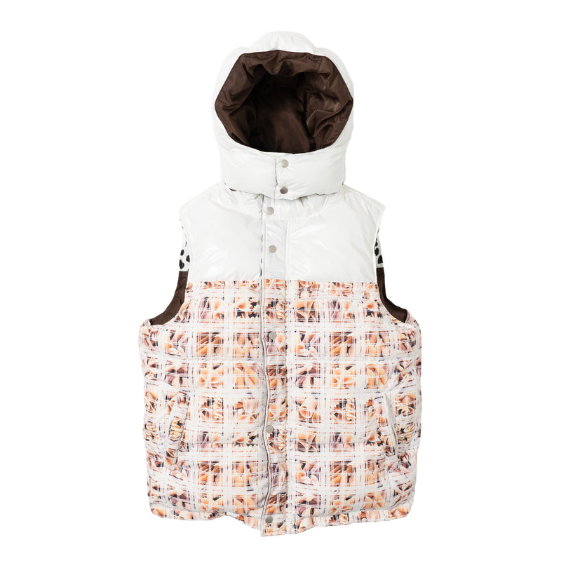 Reversible Pasta Puffer Vest