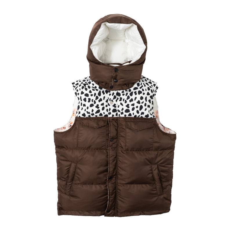 Reversible Pasta Puffer Vest
