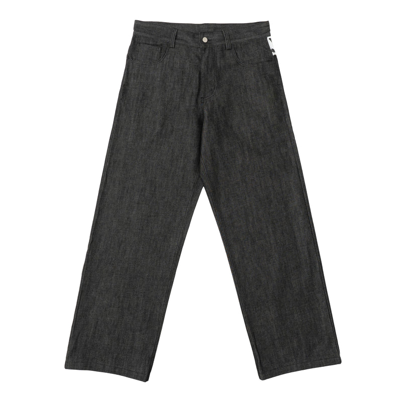 Dalmatian Leather Denim