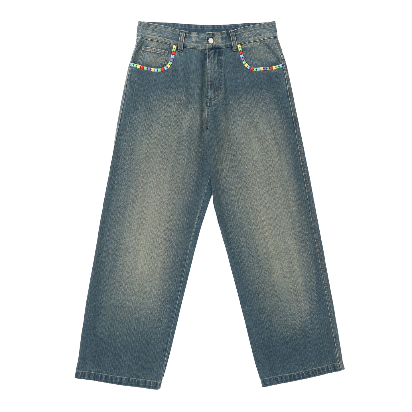 Studded Denim