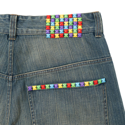 Studded Denim