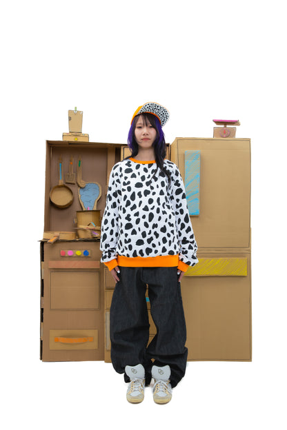 Dalmatian Baseball Hat - Orange