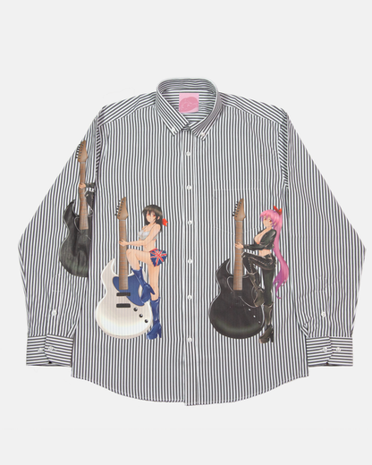 Y-Y GUITAR SHIRT LIGHT BLUE