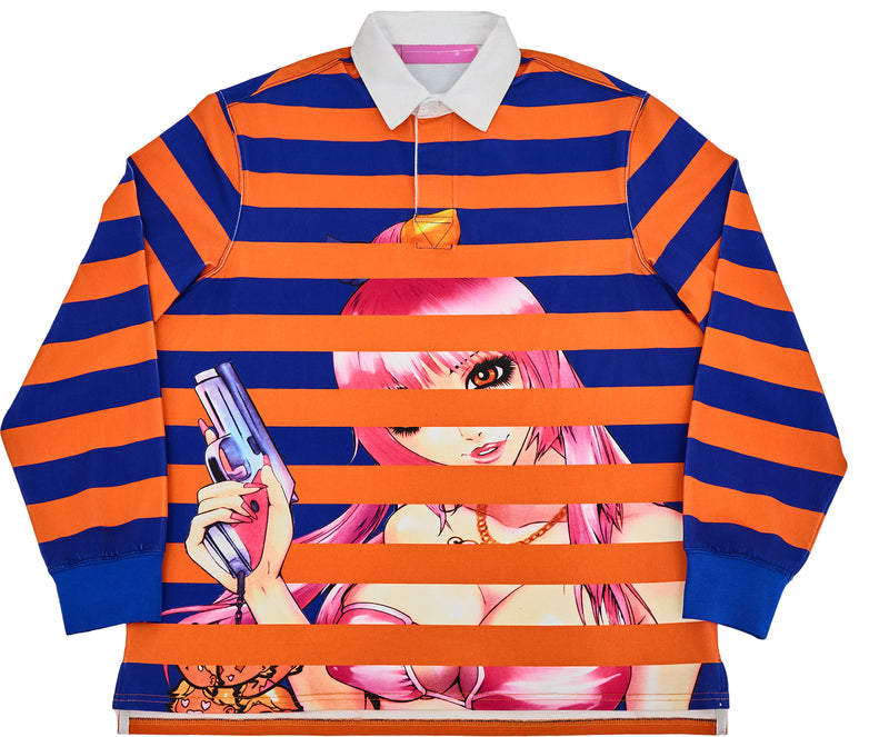Yumi Striped Polo-PREORDER